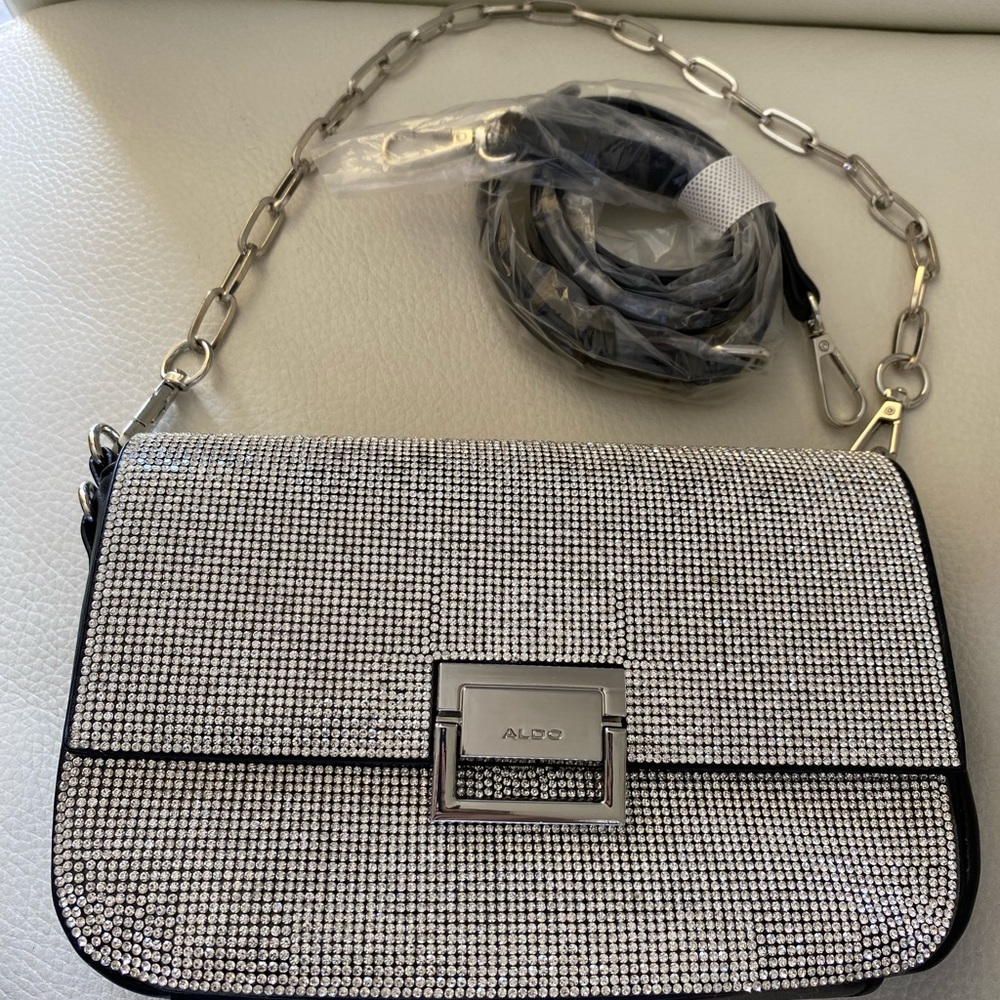 Aldo diamonds bag crossbody cristals